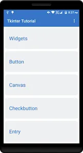 Tkinter Tutorial screenshot 3