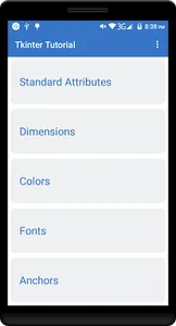 Tkinter Tutorial screenshot 5