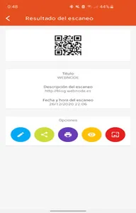 Escaner Qr y código de barras screenshot 4