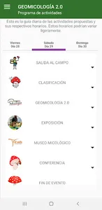 GEOMICOLOGÍA 2.0 screenshot 1