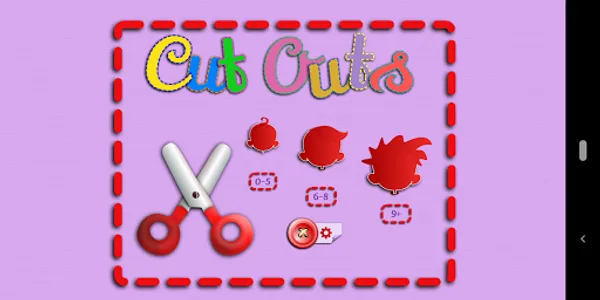 Cut Outs - fun and train screenshot 0