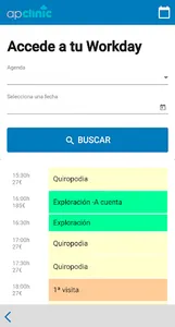 apclinic WORKDAY - Podología screenshot 1