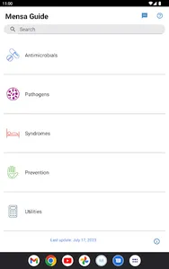 Mensa Guide screenshot 7