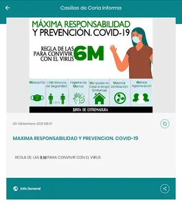 Casillas de Coria Informa screenshot 2