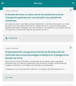 Coria Informa screenshot 1