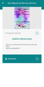 San Miguel de Bernuy Informa screenshot 2