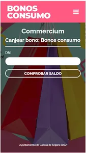 Bonos Consumo Callosa Segura screenshot 1