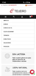 Cárnicas Teijeiro screenshot 1
