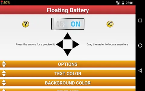 Floating Battery Percentage % screenshot 7