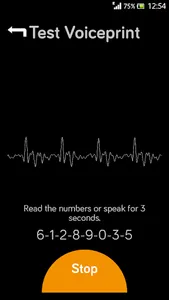 VoiceUnlock Free screenshot 1