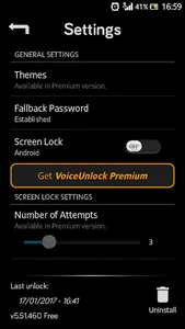 VoiceUnlock Free screenshot 5