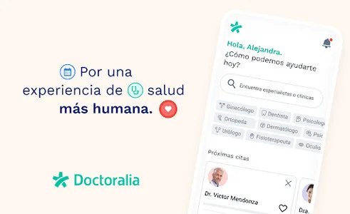 Doctoralia: pide citas médicas screenshot 0