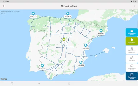 Enagás EnergyData screenshot 8