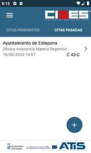 Cita Previa - Ayuntamiento de  screenshot 1