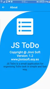 JS ToDo screenshot 0