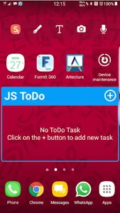 JS ToDo screenshot 1