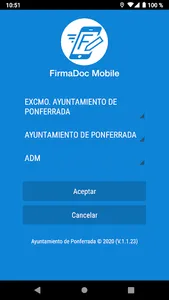 Firmadoc Mobile Ponferrada screenshot 2