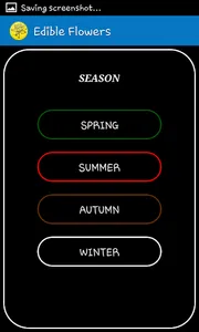 Edible Flowers screenshot 2