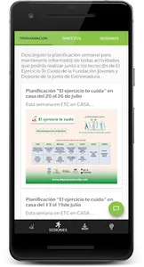 Ejercicio te Cuida screenshot 1