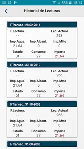 Lectura de contadores screenshot 3
