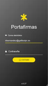 Portafirmas de Galileo screenshot 0