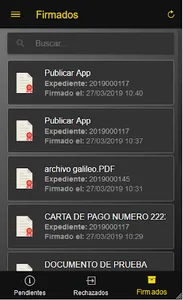 Portafirmas de Galileo screenshot 2
