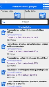 Formación CyL Digital screenshot 1