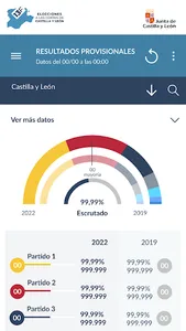 Elecciones Castilla y León 13F screenshot 2