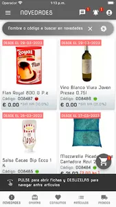 Bedoya Hostelería APP screenshot 1