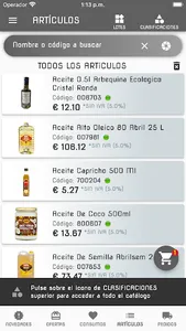 Bedoya Hostelería APP screenshot 2