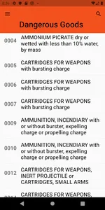 Dangerous Goods screenshot 0