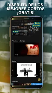 PlayCortos screenshot 1