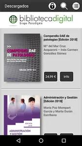Biblioteca DAE screenshot 0
