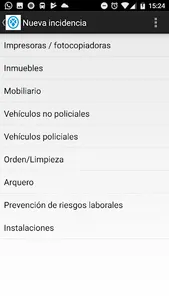 SC Incidencias en Sedes screenshot 1