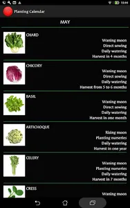 Planting Calendar screenshot 10