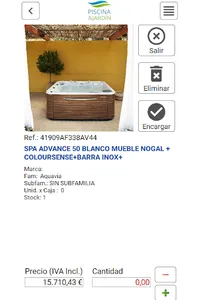AppLine Piscina & Jardin screenshot 2