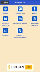 Lipasam - Comunicación Interna screenshot 2