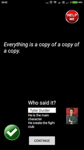 Quotes Quiz screenshot 2
