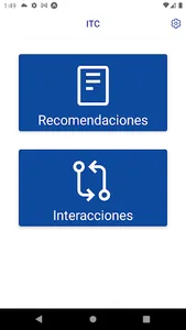 Interacciones ITC screenshot 2
