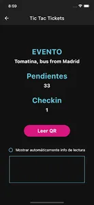 qrscanner tictactickets screenshot 3