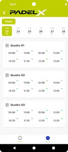 PadelX BC screenshot 1