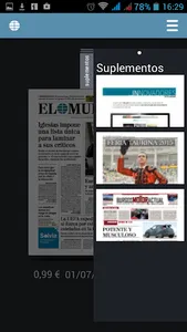 El Mundo Edición Impresa screenshot 2