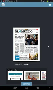 El Mundo Edición Impresa screenshot 3
