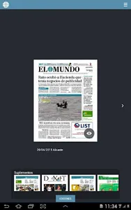 El Mundo Edición Impresa screenshot 6