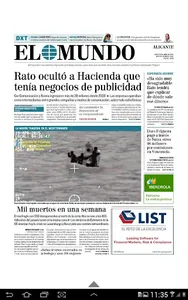 El Mundo Edición Impresa screenshot 7