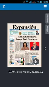Expansión Edición Impresa screenshot 0