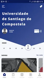 App oficial da Universidade de screenshot 1