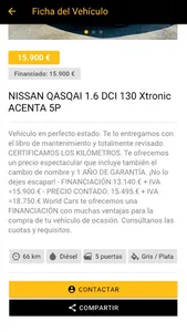 WorldCars - Coches de ocasión screenshot 3