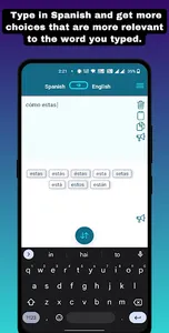 Spanish - English Translator screenshot 3
