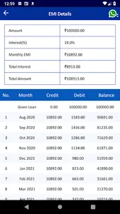 EMI Calculator screenshot 4